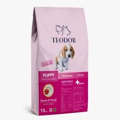 Teodor Kuzu Etli ve Pirinçli yavru Köpek Maması 15 Kg