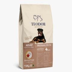 Teodor Rottweiler Adult Kuzu Etli ve Pirinçli Yetişkin Köpek Maması 15 Kg
