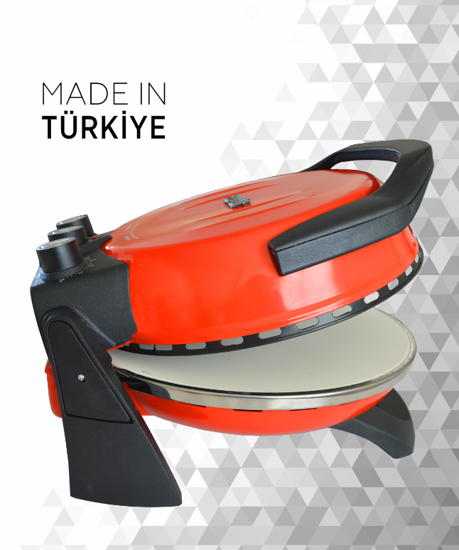 ERATO TAŞ FIRIN PİZZA MAKİNESİ KIRMIZI