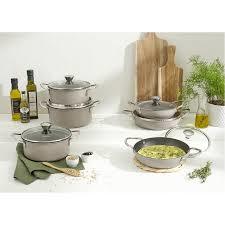 EMSAN AVENTURA 6 PRÇ BEJ MİDİ TENCERE SET