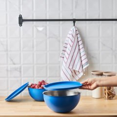 Emsan Flow Cup 2li Saklama Kabı Mavi 20-24 cm