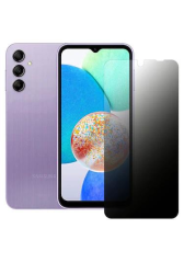 Samsung Galaxy A14 Uyumlu 9H Mat Privacy Nano Kırılmaz Ekran Koruyucu