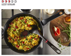 TEFAL Titanyum 2X XL Force Difüzyon Tabanlı Tava - 24 cm