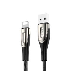 Joyroom S-M411 Sharp Serisi Lightning Şarj Kablosu 1.2 M Siyah