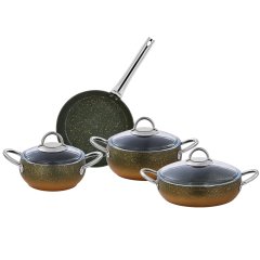 Emsan Milet 7 Parça Gold Degrade Güveç Set