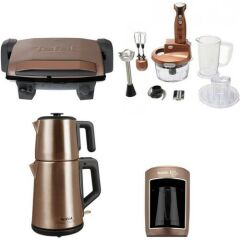 Tefal Elektronik çeyiz seti 4'lü paket Bakır