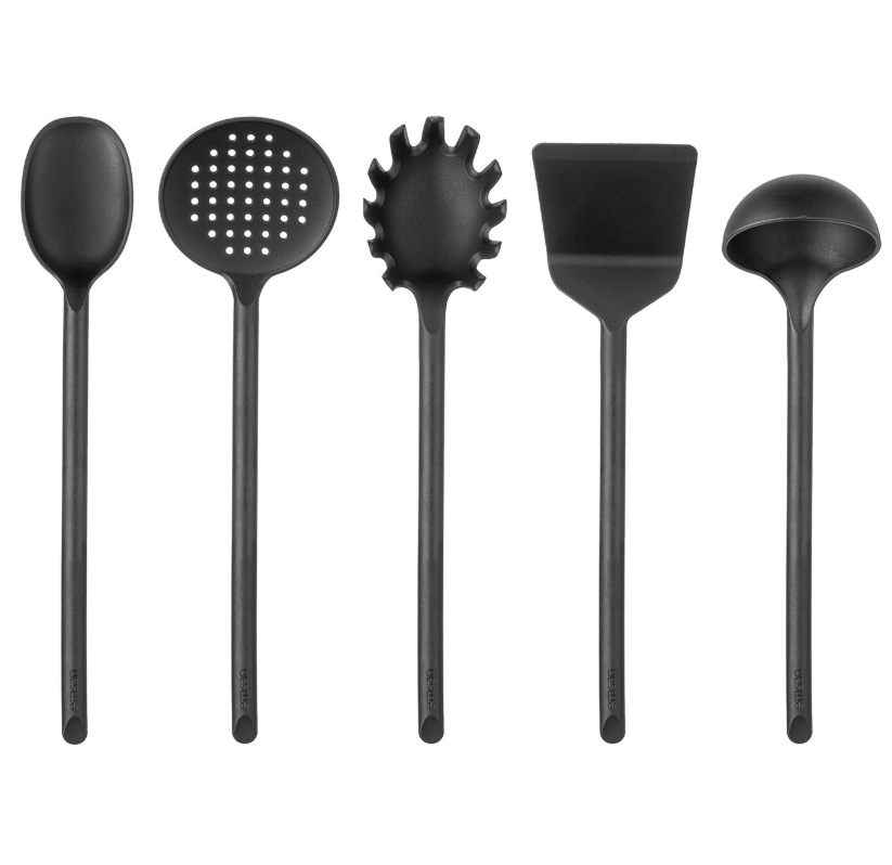 Emsan Fiesta 5 Parça Servis Seti Siyah