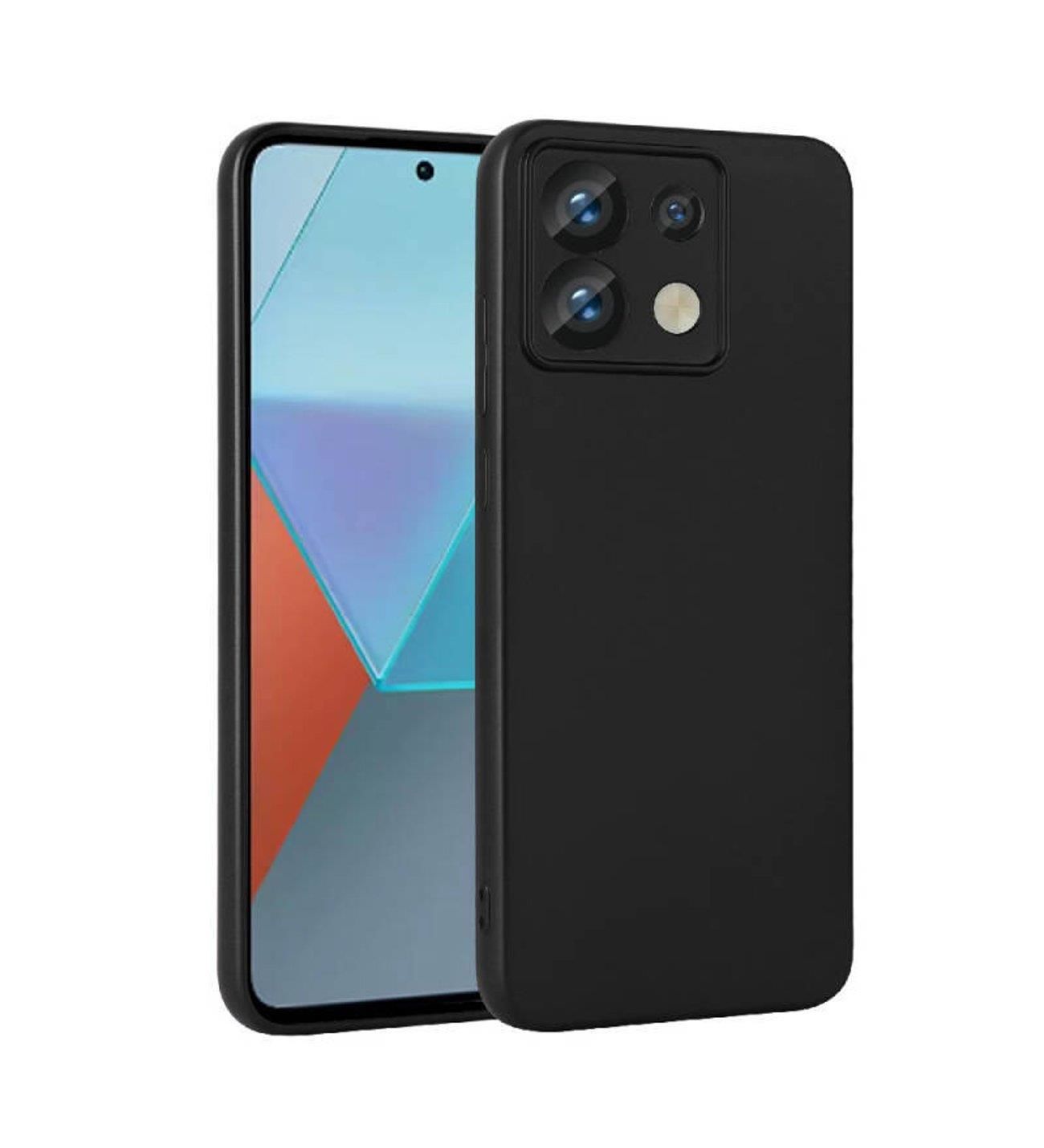 Xiaomi Redmi Note 13 Pro 5G Premier Siyah Silikon Kılıf