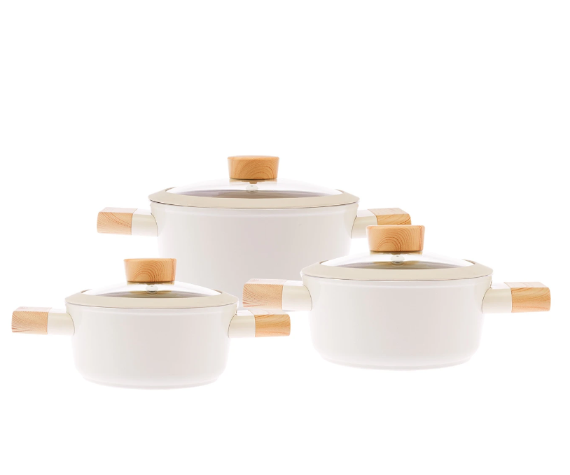 Emsan Swiss Crystal 6 Parça Midi Tencere Seti