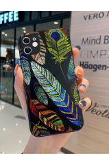İphone 13 Pro Desenli Cam Kapak
