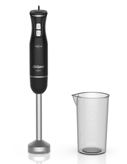 ARZUM AR1139 SİYAH CHEFY EL BLENDER 1500W