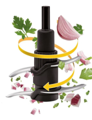 TEFAL MASTERCHOP 4 BIÇAKLI MAXI DOĞRAYICI -SİYAH