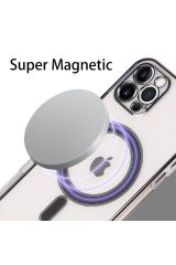 İphone 14 Pro Magsafe Uyumlu Parlak Lazer Kapak