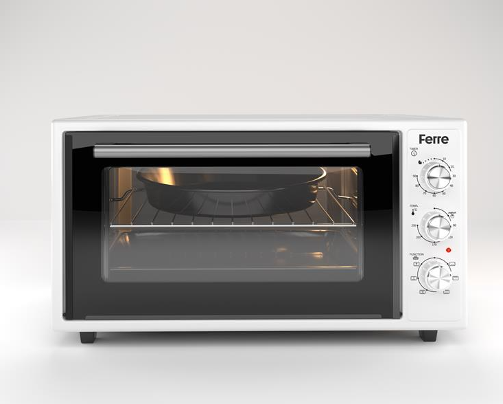 FERRE 45-630 Beyaz Mini Fırın